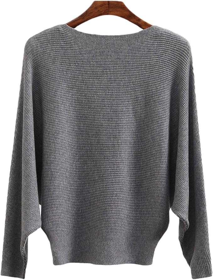 SFly Jerseys de Mujer Punto Manga Larga Loose Pullover Tops suéter