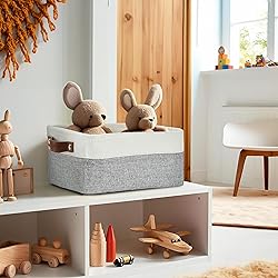 DECOMOMO Small Storage Basket, Closet Storage