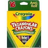 Triangular Anti-roll Crayons