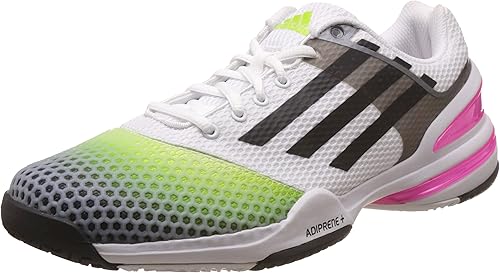 Amazon アディダス テニスシューズ オールコート用 ソニック ラリー Af5804 26 5 ｗｈ ｐｋ Adidas アディダス テニス