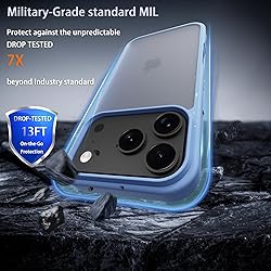 EUMADOVE for iPhone 17 pro max Case Translucent