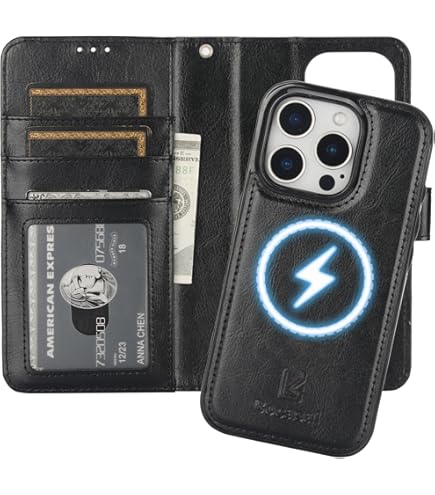 Asuwish Phone Case For IPhone 16 6.1 Inch Zipper Wallet Detachable Cell - View #14