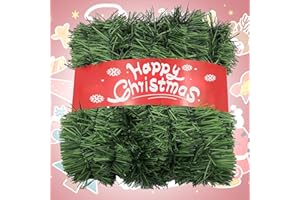 NEWGF Garland for Christmas, 54 Ft Christmas Twist Garland,3 Strands Premium Quality Artificial Vine Soft Greenery Decoration