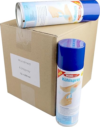 Kältespray Eisspray Kühlspray Vereisungsspray von Wumdmed Menge: (12)