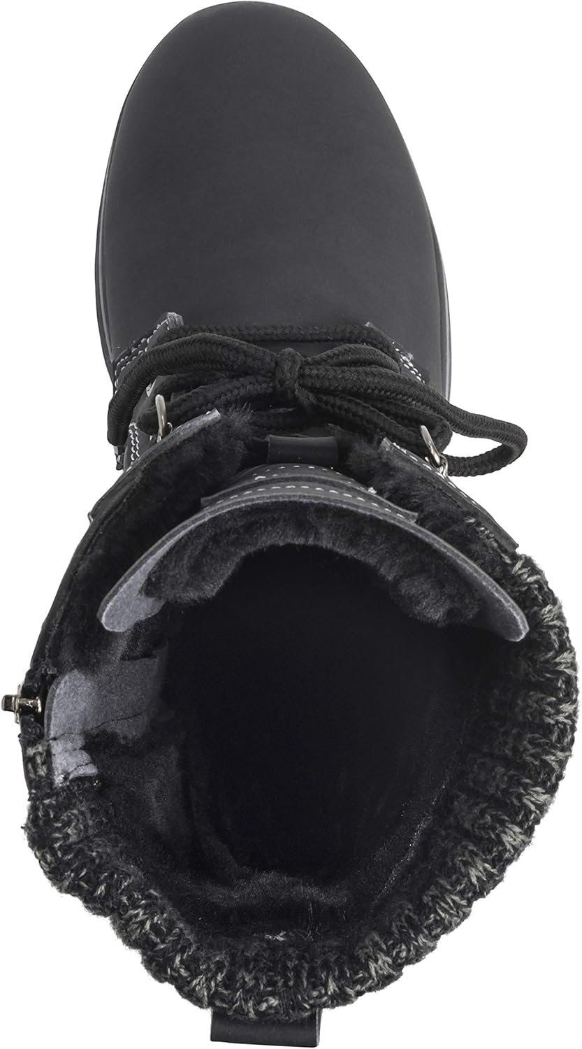  | Womens Waterproof Durable Snow Winter Hiking Fleece Ankle Boots | Snow Boots