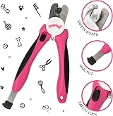 BUGALUGS Dog Cat Nail Clippers with Safety Guard – Ergonomic Stainless Steel view 6