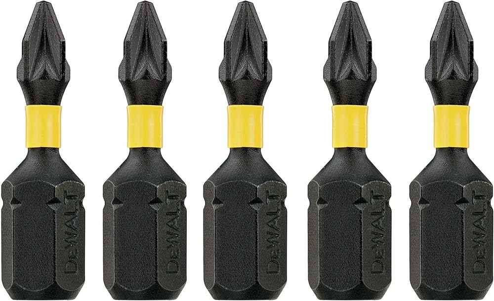 DeWalt DT7386TQZ 25mm PZ1 IR Torsion Bits Set of 5