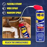 WD-40 Multi Use Lubricant Spray 400ml Twin Pack with Flexible Straws view 5