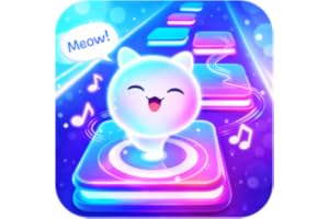 Dancing Cat Hop Tiles: Music Games
