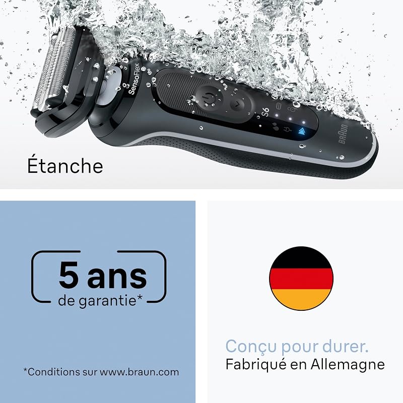 Rasoir Electrique Homme Serie 6 62-G1200SI Gris