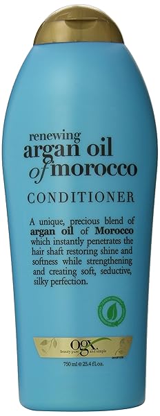 OGX RENEWING MOROCCAN ARGAN OIL CONDITIONER, 25.4 OUNCE SALON SIZE