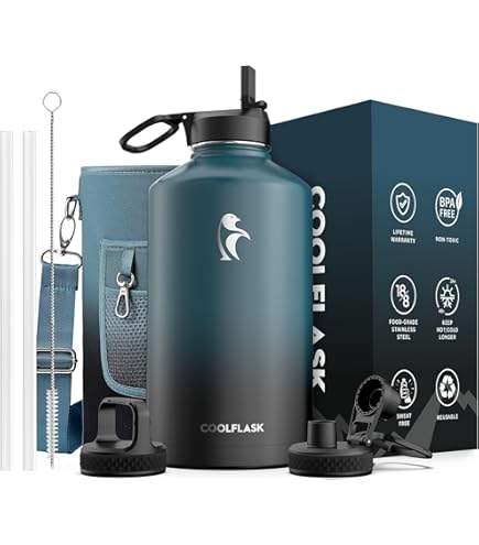 Amazon.com : Hydro Flask 128 oz. Oasis Water Jug Stainless Steel