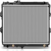 SCITOO Engine Coolant Radiator Assembly for Toyota | 1988 1989 1991 1992 1994 for Toyota for 4Runner 3.0L|1988-1993 1995 for Toyota Pickup 3.0L|Replace CU50;1640065120|Radiator
