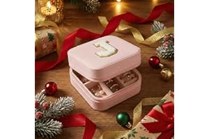 Jewelry box, Jewelry organizer for Teenage Girls, Gifts for 5 6 7 8 9 10 11 12 13 14 15 Year Old Girls, Travel Jewelry Case S