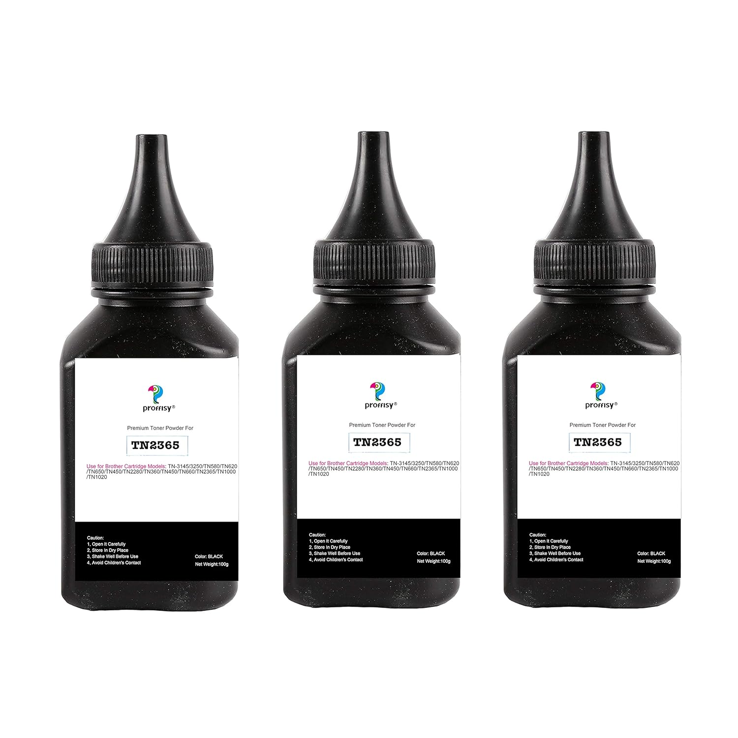 proffisy Toner Powder Refill for Brother Universal Cartridge 100gm