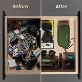 tomtoc Cable Organiser Bag Travel Pouch Water Resistant Tech Organizer view 9