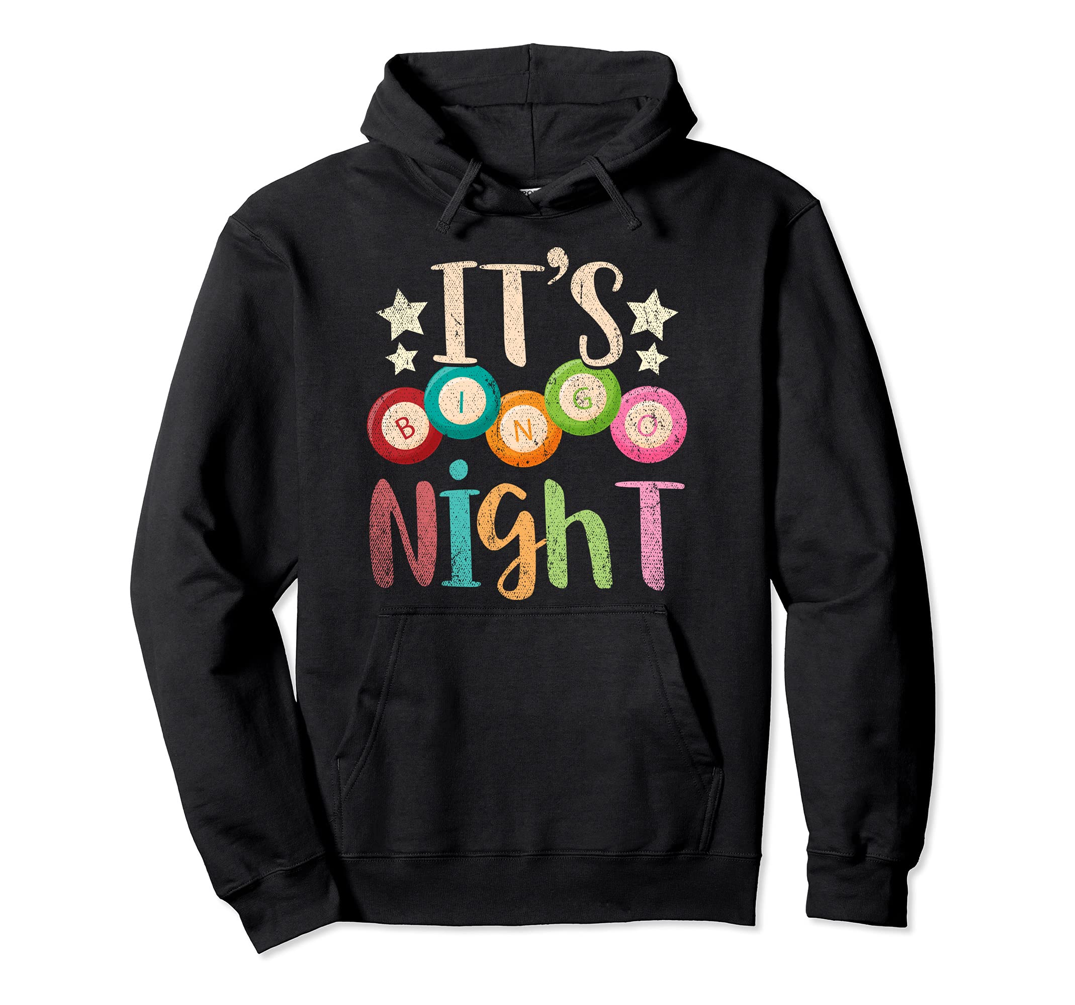 Bingo Player Gift Gamble Bingo Night Gambling Lottery Bingo Pullover Hoodie
