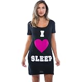 Cotton Sleep Dress for Women Baseball 