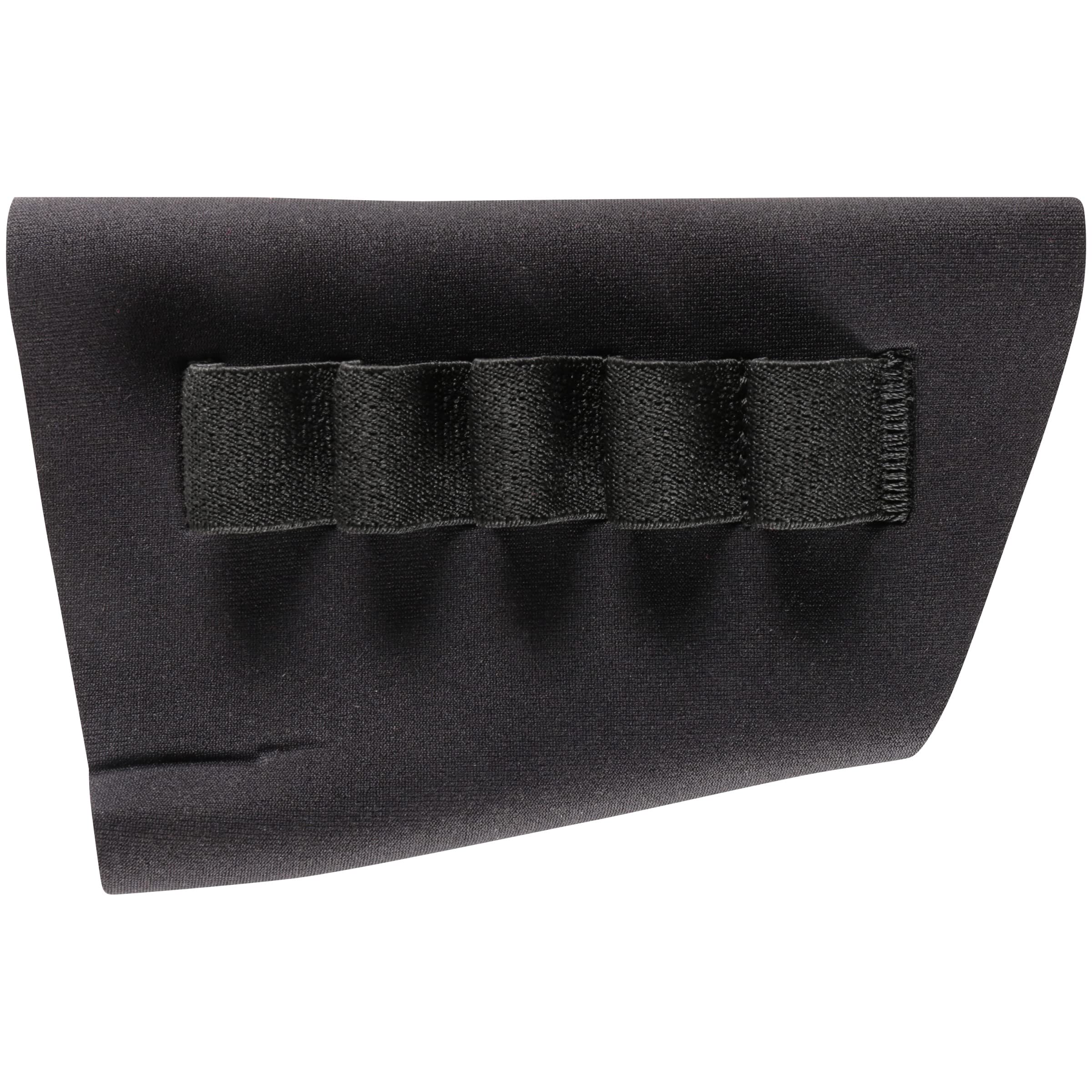 Neoprene Shotgun Buttstock Shell Holder, 5 Loop