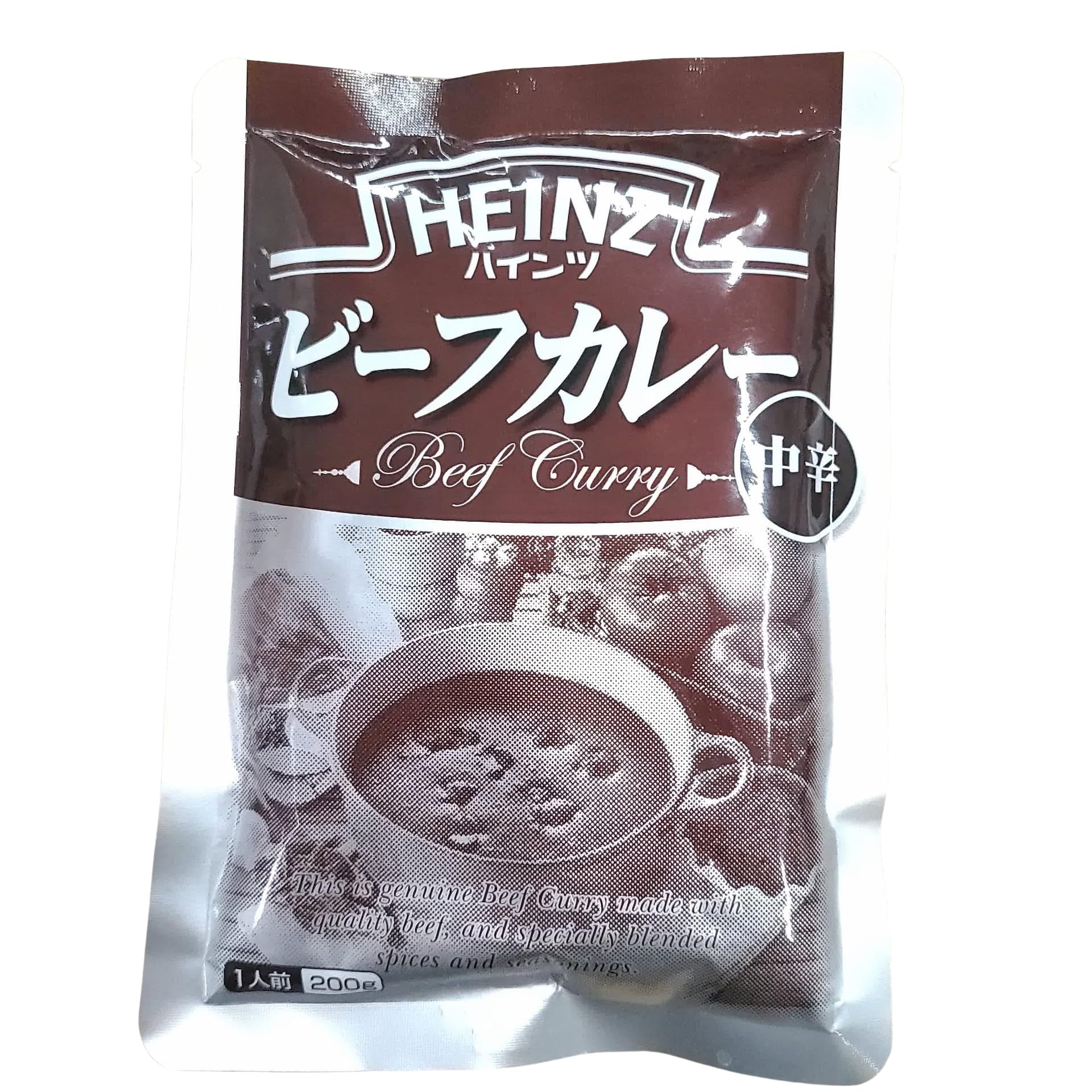 ハインツカレー HEINZ(ハインツ) ビーフカレー 【牛肉/たまねぎ入り】 中辛 200g×10袋商品画像