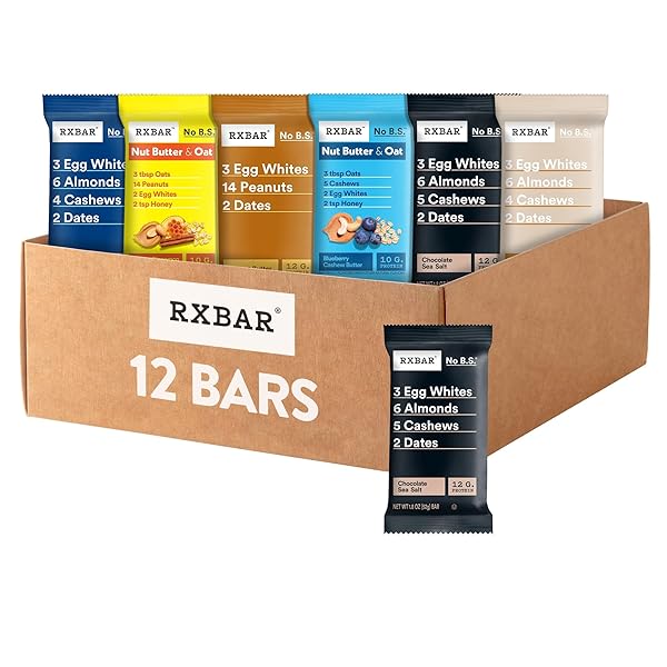 RXBAR PROTEIN BARS, SNACK BARS, VARIETY PACK (12...
