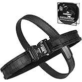 WarBull Tactical Battle Molle Belt, 2'' Quick Release Gun Belt w/Secure Locking, 1.57'' EDC Inner Belt, Duty Combat Belt