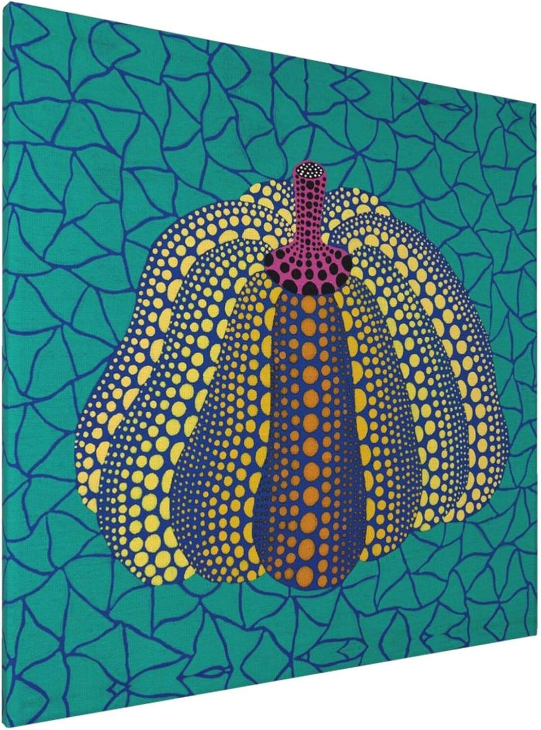 Amazon 人気商品 現代 ポスター 草間彌生 装飾画 部屋飾り 壁の絵 壁掛け ソファの背景絵画 北欧シンプル ウォールアート モダン ウォールステッカー オンライン通販