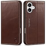 SHIELDON Wallet Case for iPhone 16 Plus 5G