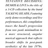 Tentative Decisions: Demos &amp; Live
