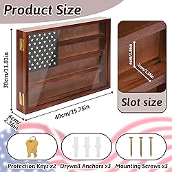 Monsiter QE Challenge Coin Display Case,Military