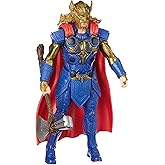 Marvel Studios' Thor: Love and Thunder Thor Toy, 6-Inch-Scale Deluxe Action Figure with Action Feature, Marvel Toys for Kids Ages 4 and Up