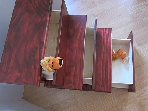 Amazon Com 18 Pet Stairs With Storage Drawers Handmade
