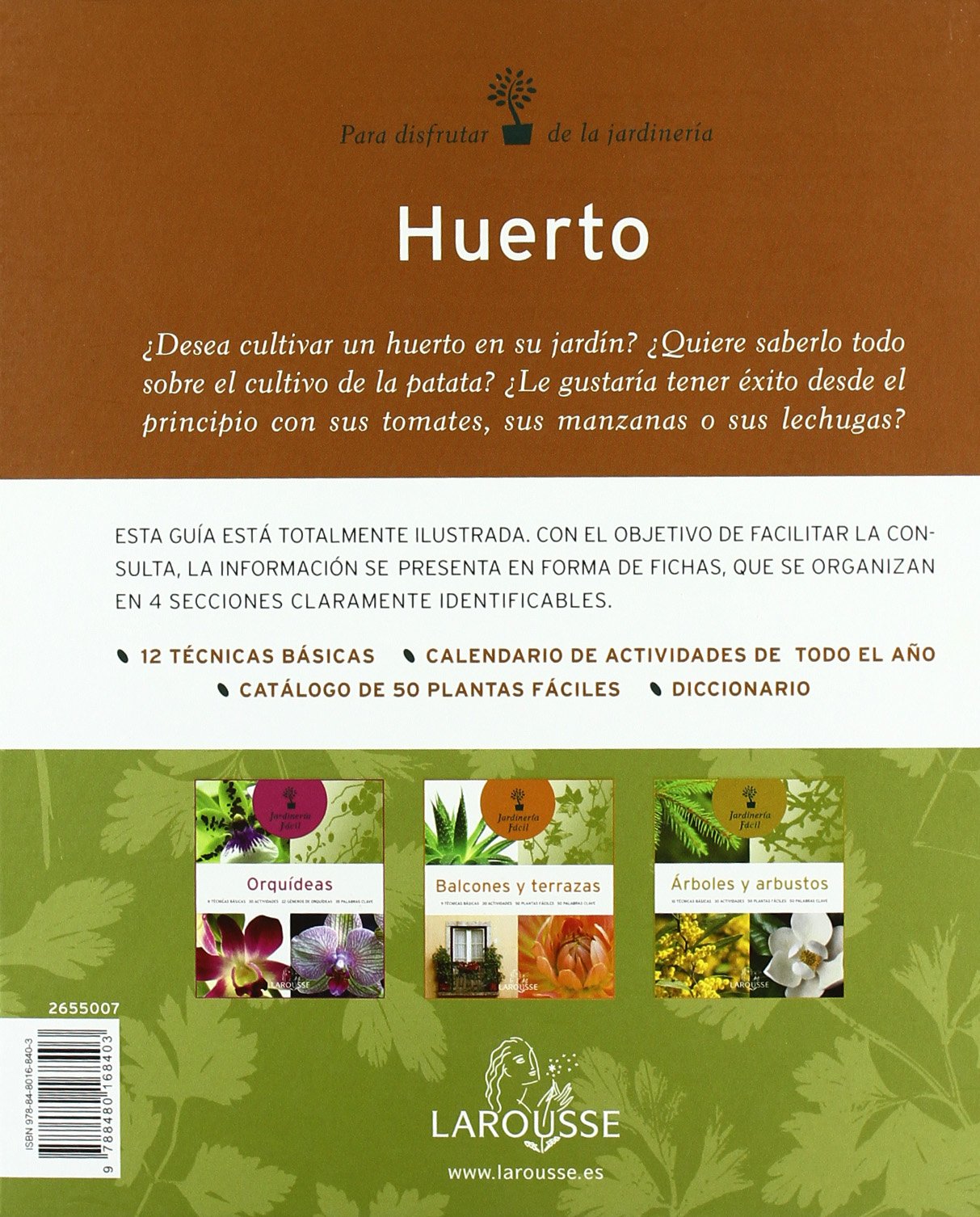 Huerto Larousse - Libros Ilustrados/ Prácticos - Ocio Y Naturaleza ...