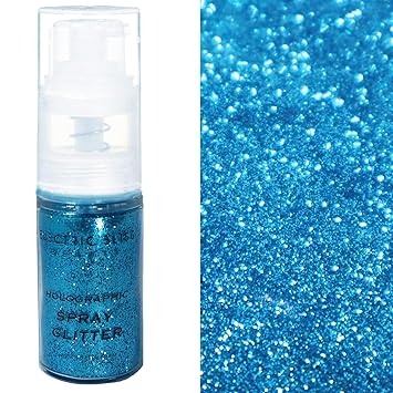 10 Grams Aqua Blue Holographic Glitter Spray Amazon Com