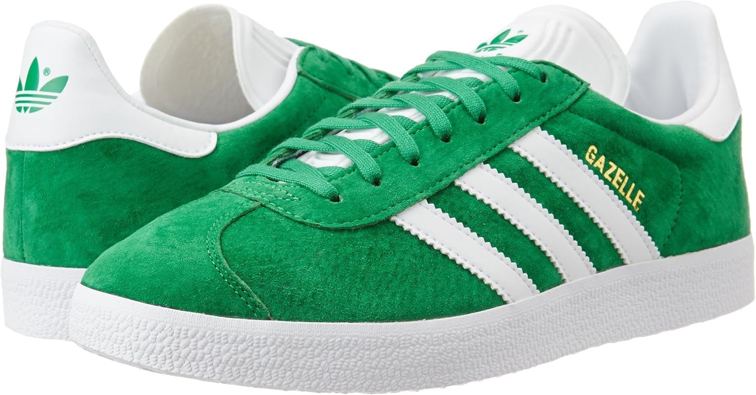 mens green gazelle trainers