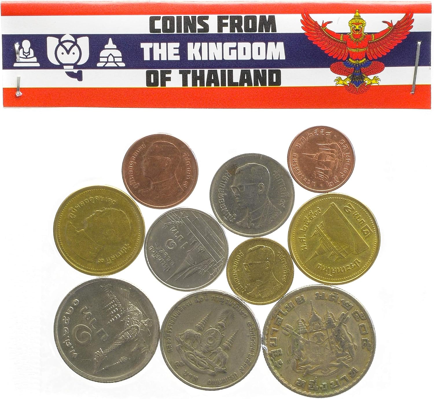 Thai Coins: Collectible Thai Baht & Satang - Perfect for Coin Bank Holders & Album, Thailand - Image 4
