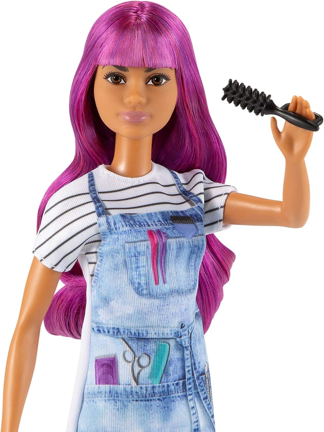 Barbie Salon Stylist Doll, Multi-colored, 12 inches - Image 3