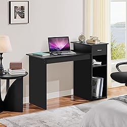 Topeakmart Modern Computer Desk, 47 inch Home