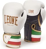 Leone 1947 Boxing Gloves Unisex 10 oz White GN039