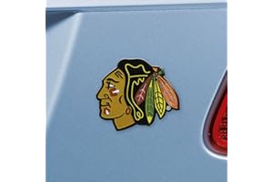 FANMATS NHL 3D Color Metal Emblem, Diecut Team Logo Auto Emblem