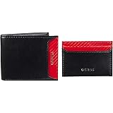 Guess Men S Rfid Security Blocking Leather Wallet Black Evandro