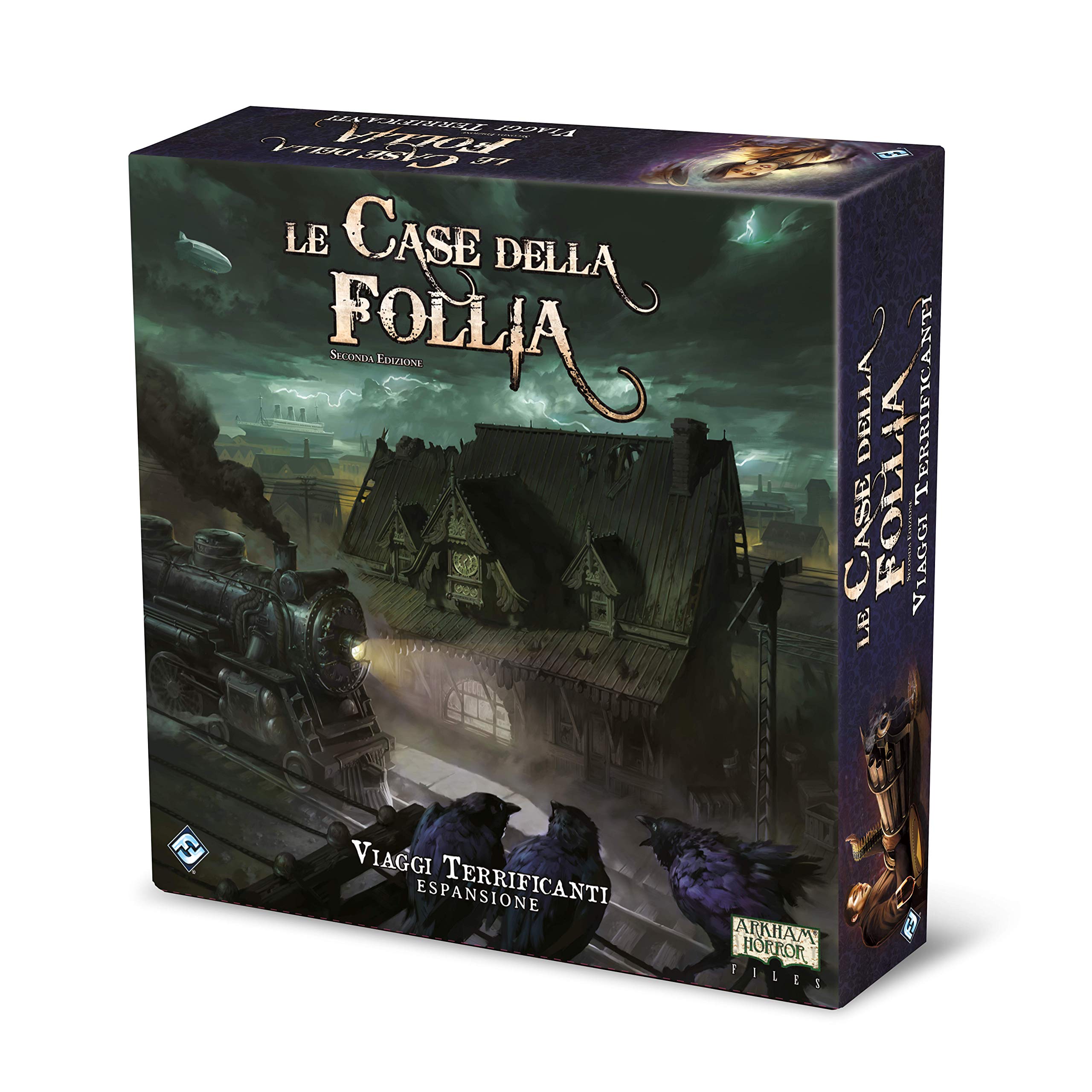 Asmodee Le Case della Madness - Terrifying Journeys, Board Game, 1-5 Players, 14+ Years, Italian Edition