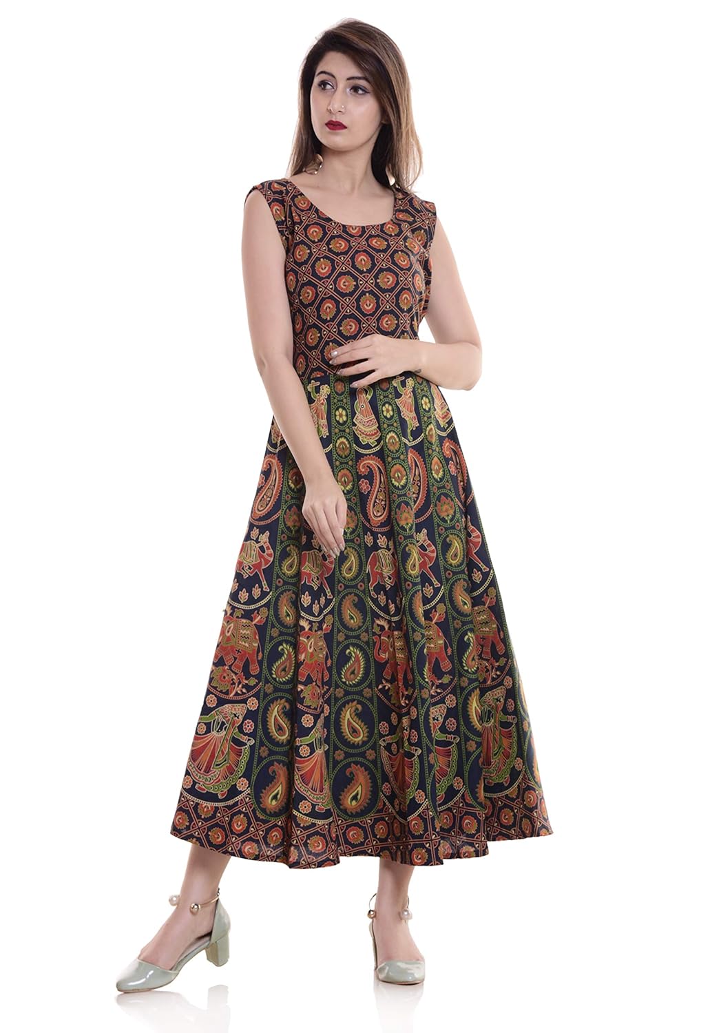 fashiongrape womens long anarkali gown