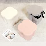 Bonlife Pink Ottoman Storage Box Folding Seat 32cm Toy Chest Pink Flower view 5