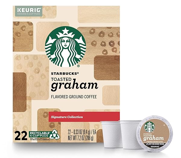 STARBUCKS SIGNATURE COLLECTION TOASTED GRAHAM 22 COUNT