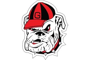 CRAFTIQUE UGA Georgia Bulldogs Large 11.5" Auto Magnet