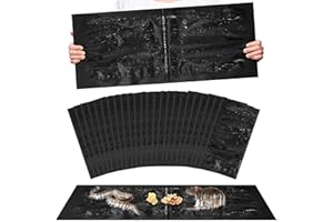 EZOON 12 Pack Large Super Sticky Rat Glue Traps, Mouse Glue Traps, Mouse Sticky Trap, Mice Traps, Snake Traps, Rat Snake Sticky Traps for Home Outdoor Indoor Restaurant Office (26" x 11")