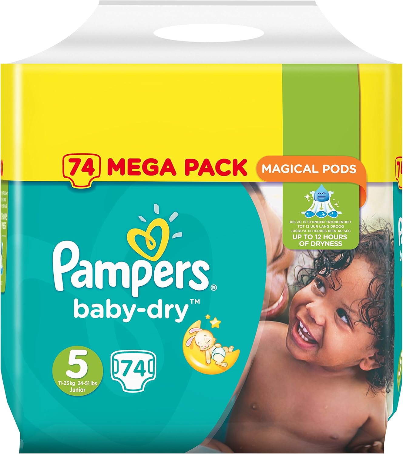 Pampers BabyDry Nappies Amazon.co.uk Health & Personal Care