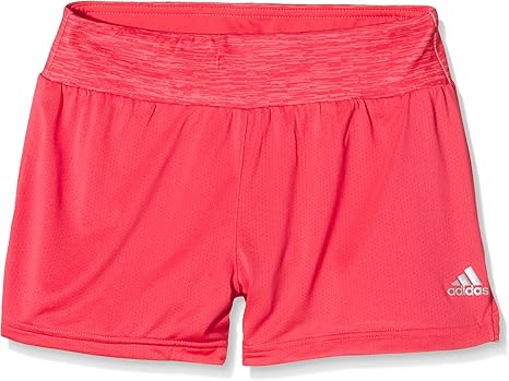 short adidas rouge femme