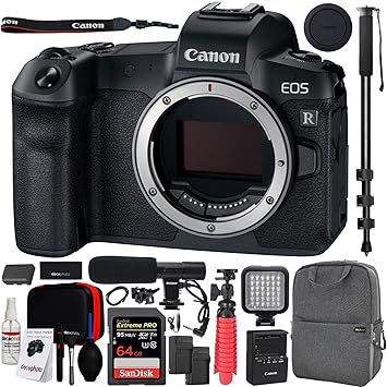 Canon EOS R Full Frame Cámara Digital sin Espejo (Solo Cuerpo ...